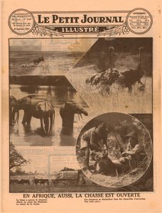 Začátek africké lovecké sezóny, 1931. od Unbekannt