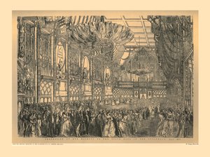 Státní ples v Guildhall, 1851, 1886 od Unbekannt