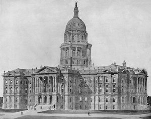 State House, Denver, Colorado, c1897. od Unbekannt