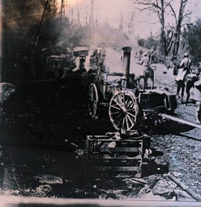 Parní lokomotiva, c1914-c1918 od Unbekannt