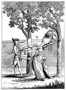 Ocelové knoflíky, knockout, 1777 od Unbekannt