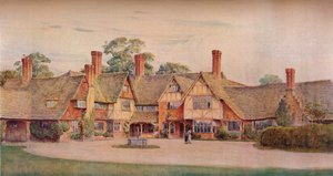 Stoke Barn, Fulmer, Bucks. Gerald Unsworth & Inigo Triggs, architekti, 1914 od Unbekannt