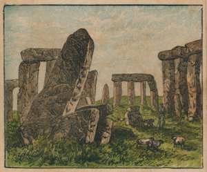 Stonehenge, c1910. od Unbekannt