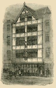 Pouliční fronta Crosby Hall, c1872. od Unbekannt