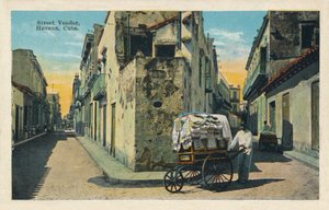 Street Vendor, Havana, Kuba, 1938 od Unbekannt
