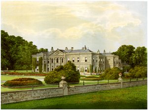 Studley Royal, Yorkshire, domov markýze z Riponu, c1880 od Unbekannt
