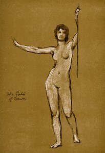Studie pro The Gates of Dawn, 1900 od Unbekannt