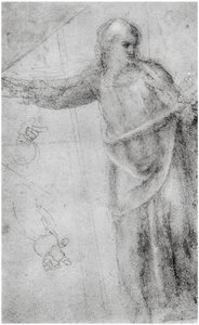 Studie pro postavu Krista, c1555 1958 od Unbekannt