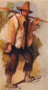 Studie ze života, c1840, 1925 od Unbekannt