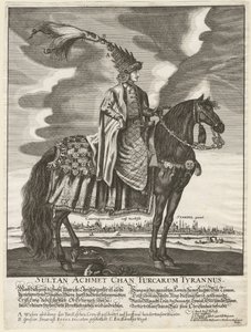 Sultan Ahmed III 1673-1736, 1710 od Unbekannt