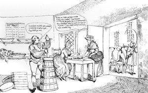 Letní zábava na Farmer G----s poblíž Windsoru, 1786 od Unbekannt