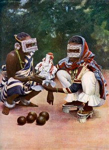 Svahilské ženy s fetišem, Zanzibar od Unbekannt