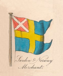 Obchodník ve Švédsku a Norsku, 1838 od Unbekannt