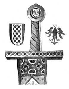 Meč Karla Velikého, c8. století, 1870 od Unbekannt