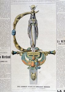 Čestný meč nabízený obchodnímu veliteli, 1899 od Unbekannt