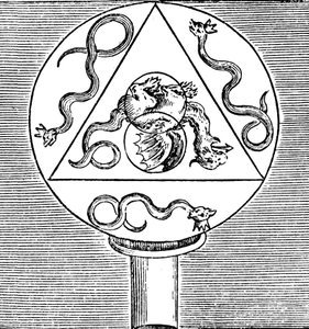 Symboly syntézy Velkého díla, 1678 od Unbekannt