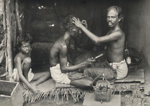 Tamulischer Barbier, 1926 od Unbekannt
