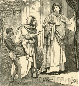 Tarquinius a Sibyla, 1890. od Unbekannt