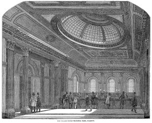 Výpravná místnost, National Bank of Scotland, Glasgow, c1860 od Unbekannt