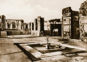 Apollónův chrám, Pompeje, Itálie, 1900 od Unbekannt