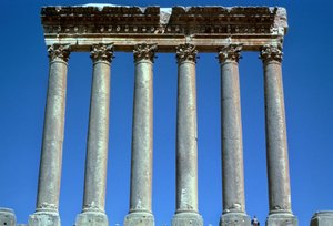 Chrám Heliopolitan Dia, Baalbek, Libanon, 10-249 našeho letopočtu od Unbekannt