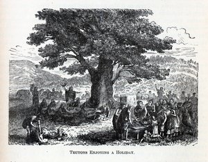 Germáni si užívají prázdniny, 1882 od Unbekannt