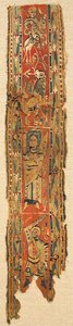 Textilní fragment, byzantský, 6.-8. století. od Unbekannt