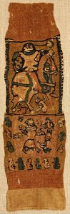 Textilní fragment, byzantský, 6.-8. století. od Unbekannt
