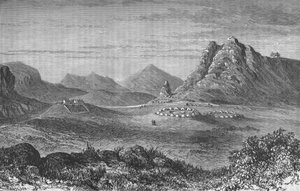 Thaba Bosigo, pevnost Basutos, c1880 od Unbekannt