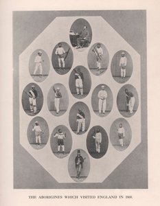 Domorodci, kteří navštívili Anglii v roce 1868, 1912. od Unbekannt