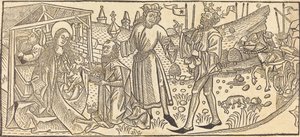 Klanění tří králů, pravděpodobně 1486. od Unbekannt