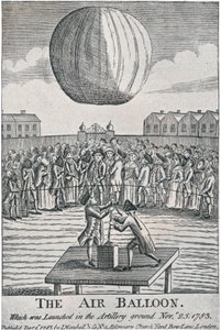 Vzduchový balón, 1783, 1920. od Unbekannt