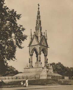 Albert Memorial Challenges Climate and Criticism, c1935. od Unbekannt