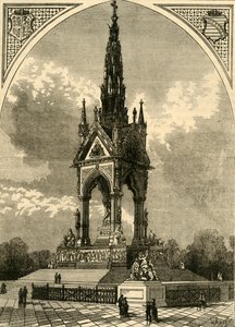 Albertův památník, c1876. od Unbekannt