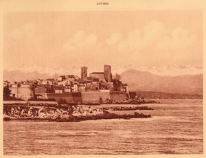 Hřeben Alp a Antibes, 1930. od Unbekannt