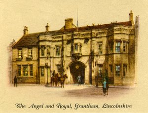 The Angel and Royal, Grantham, Lincolnshire, 1936. od Unbekannt