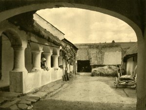 Arkadenhof, Oberschützen, Burgenland, Rakousko, c1935. od Unbekannt