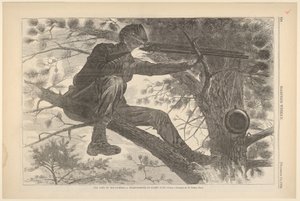 The Army of the Potomac – A Sharp-Shooter on Picket Duty Harper