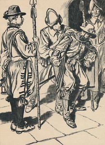 Zatčení Guye Fawkese, c1907. od Unbekannt