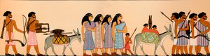 Příjezd kmene semitských nomádů do Egypta, 1895 př.nl, 1903 od Unbekannt