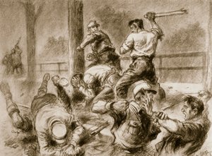 „Atentát na „soudruha“ Georga Hirschmanna v Mnichově, 26. května 1927 1938 od Unbekannt