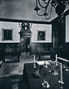 Zasedací místnost domu měšťanů, c1938 od Unbekannt