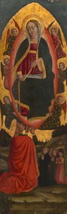 Nanebevzetí Panny Marie se svatými z augustiniánského oltáře, 145075. od Unbekannt
