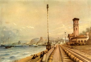 Atmosférická železnice v Dawlish, 1847, 1945. od Unbekannt