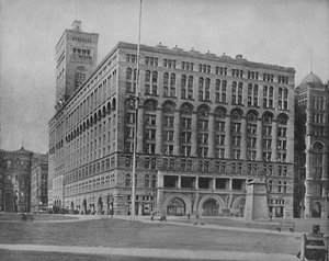 Auditorium, Chicago, c1897. od Unbekannt