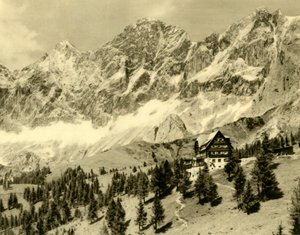 Austriahütte a Dachstein, Štýrsko, Rakousko, c1935. od Unbekannt
