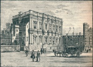 Banketní dům, Whitehall, Londýn, 17. století 1905 od Unbekannt