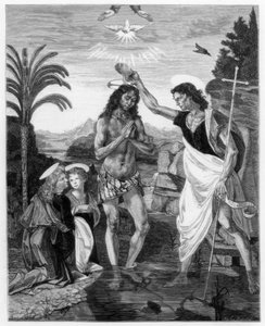 Křest Krista, 1472-1475 1870 od Unbekannt