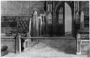 The Bar of the House of Commons, Westminster, Londýn, 19. století od Unbekannt