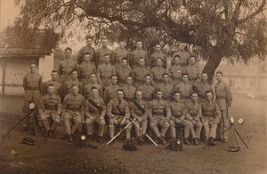 Battalion Signalers prvního praporu, Královský vlastní královský West Kent Regiment. Poona, In od Unbekannt